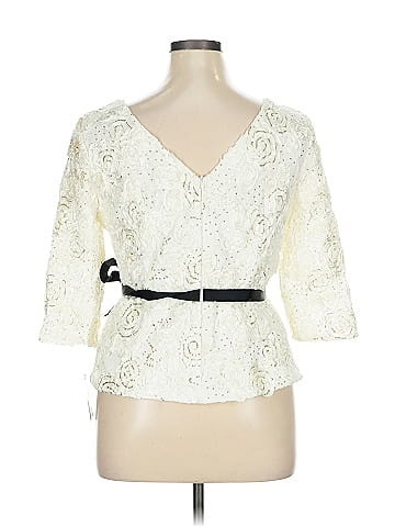 Alex Evenings 3/4 Sleeve Blouse (view 2)