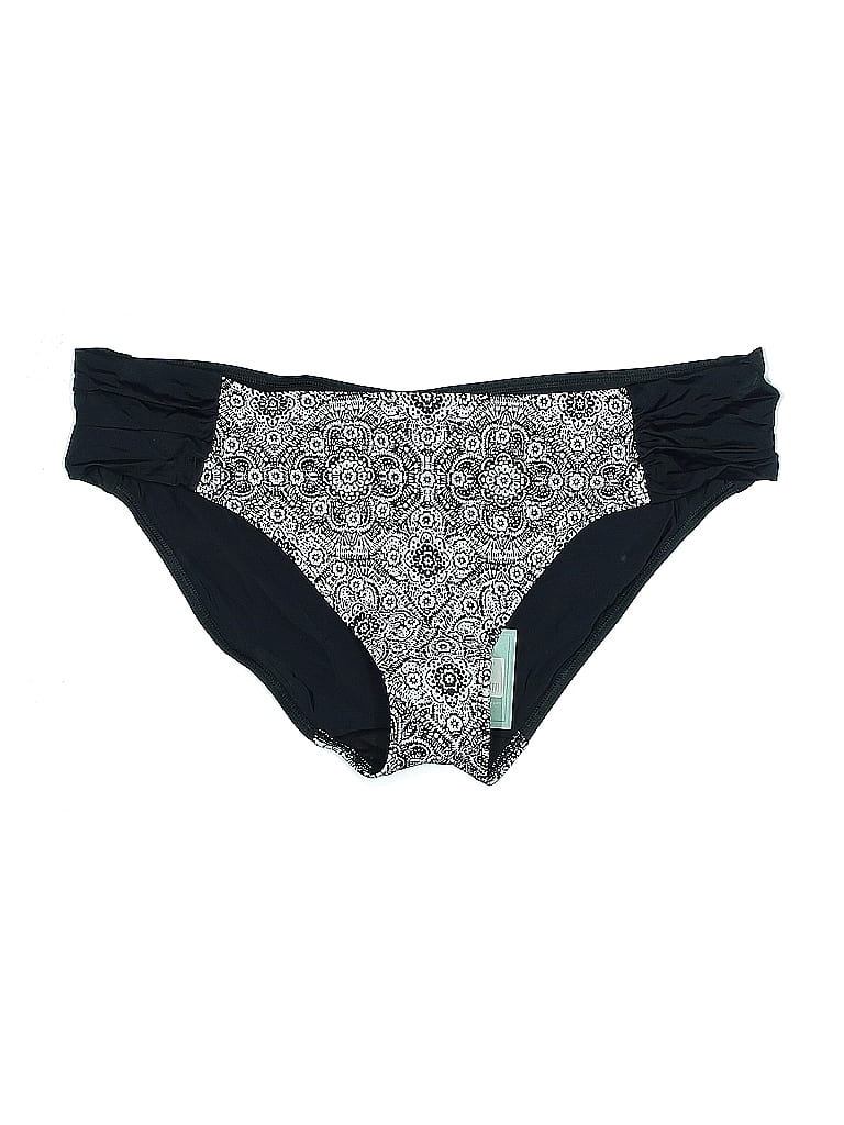 Panache Swimwear Paisley Black Swimsuit Bottoms Size 18 - photo 1