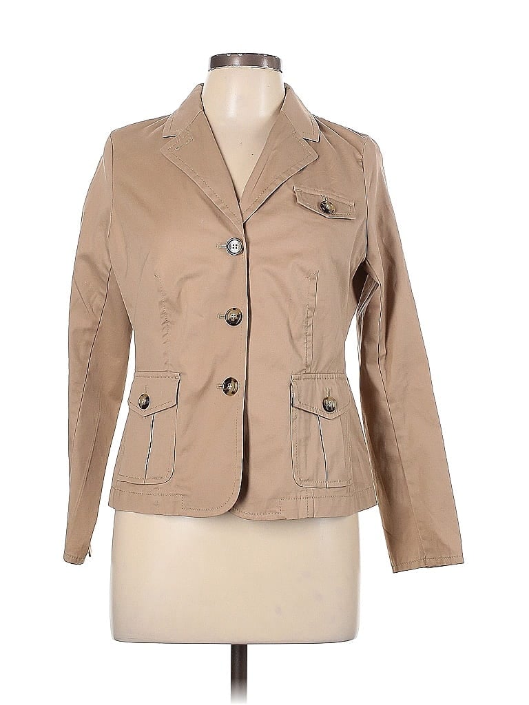 Click to view more detailed imagery on our partner's website Pre-owned Talbots Jacket In Brown