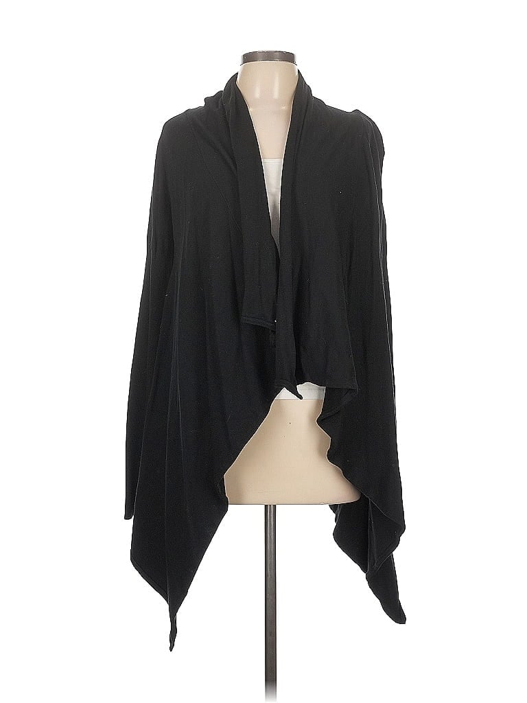 Pre-owned Red Cardigan Sweater In Black