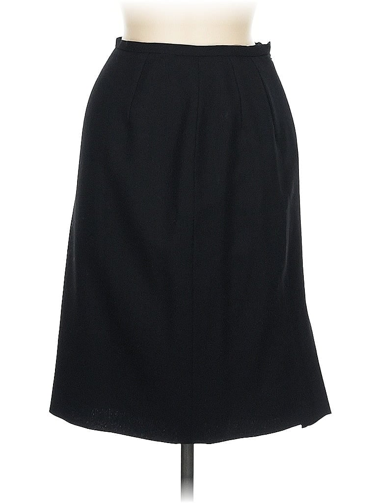 Pre-owned Jaeger Formal Skirt In Black