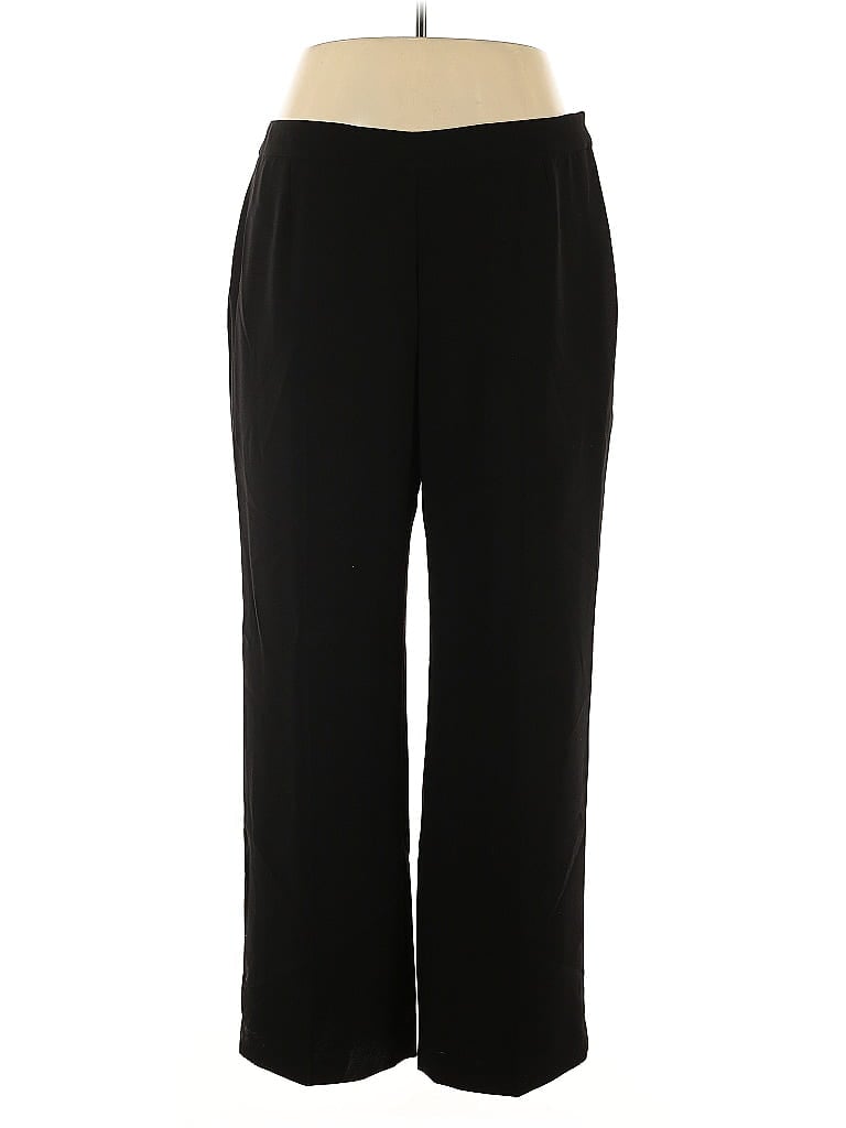 Pre-owned Collections For Le Suit Dress Pants In Black