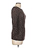 Les Copains Brown 3/4 Sleeve T-Shirt Size EU 42 / US 12 - photo 3