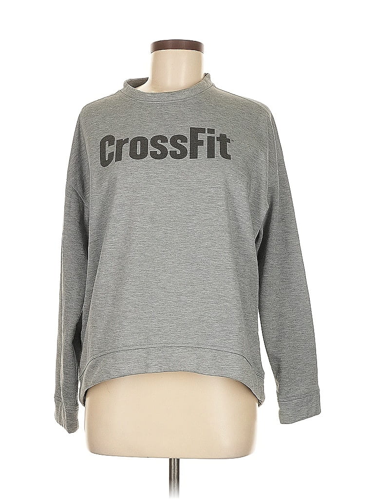 Pre-owned Nobull Sweatshirt In Gray