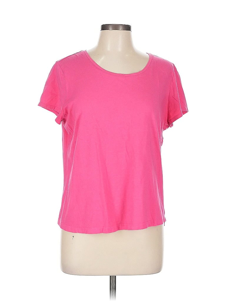 Pre-owned Chico's Active T-shirt In Pink