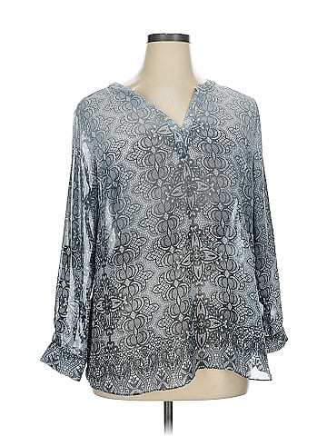 Zac & Rachel 3/4 Sleeve Blouse (view 1)