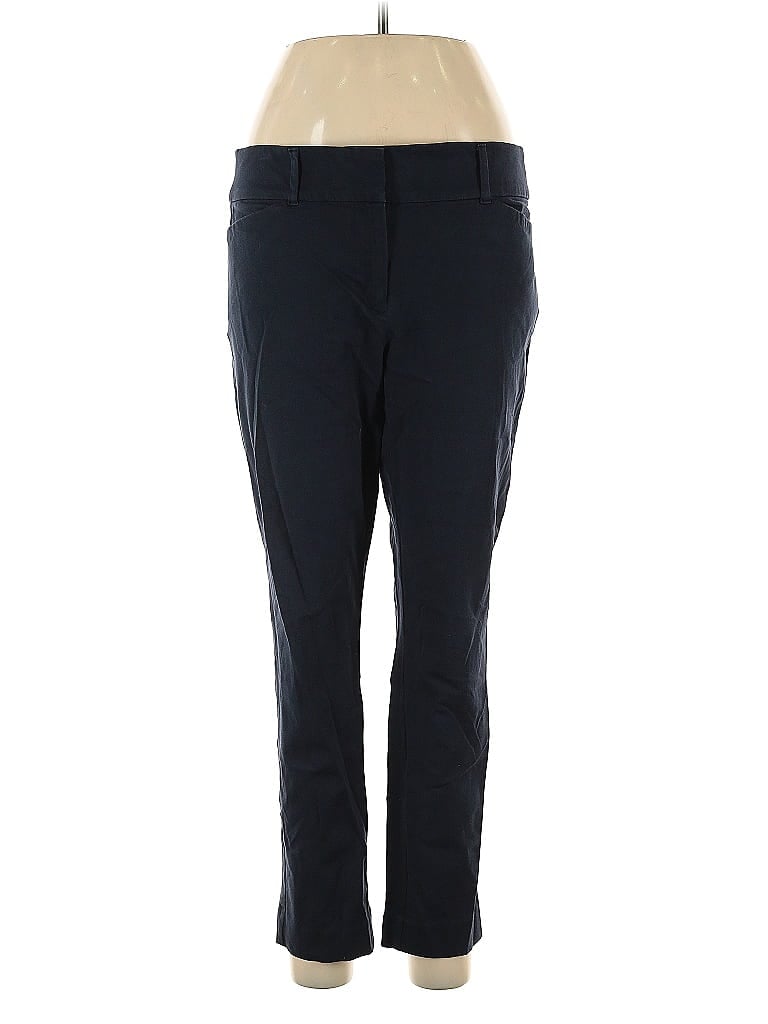 Pre-owned Ann Taylor Loft Outlet Dress Pants In Blue