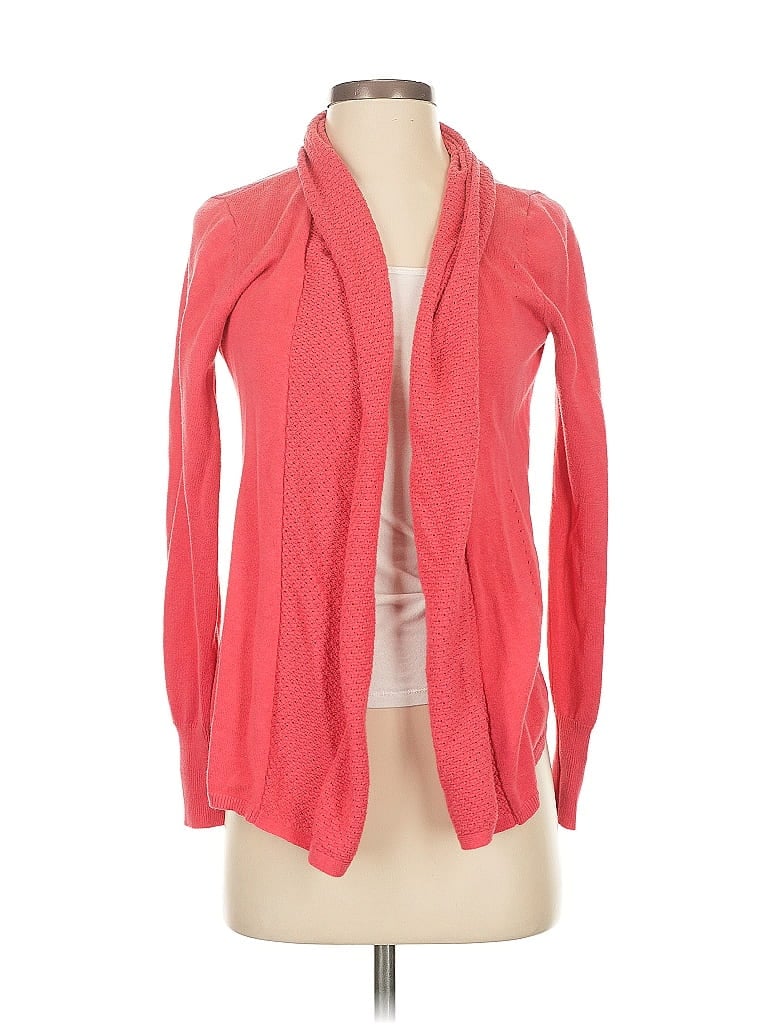 Pre-owned Skies Are Blue Cardigan Sweater In Pink