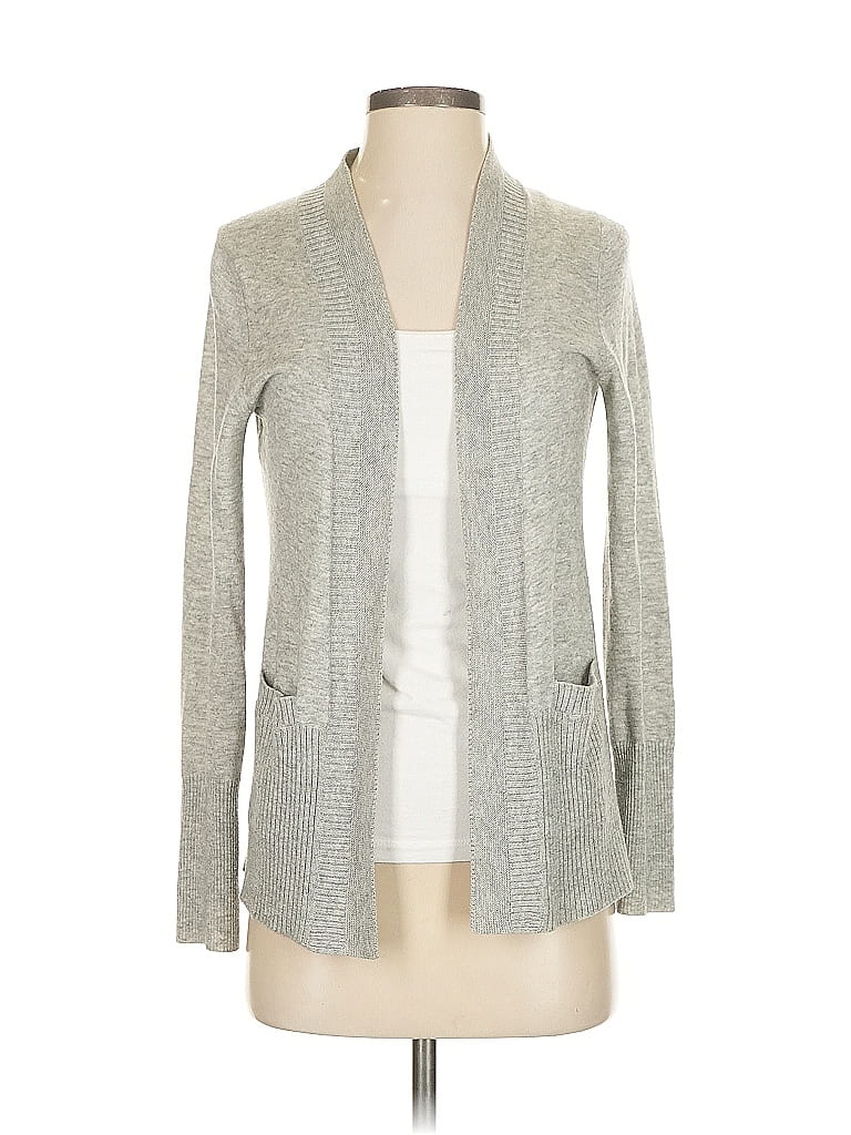Pre-owned Banana Republic Cardigan Sweater In Gray