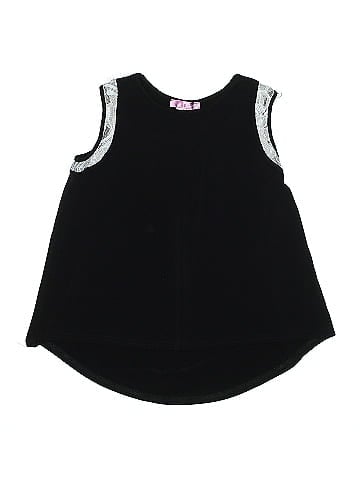 Aqua Sleeveless Top (view 1)