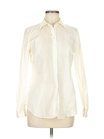 Ann Taylor Long Sleeve Button-Down Shirt (view 1)