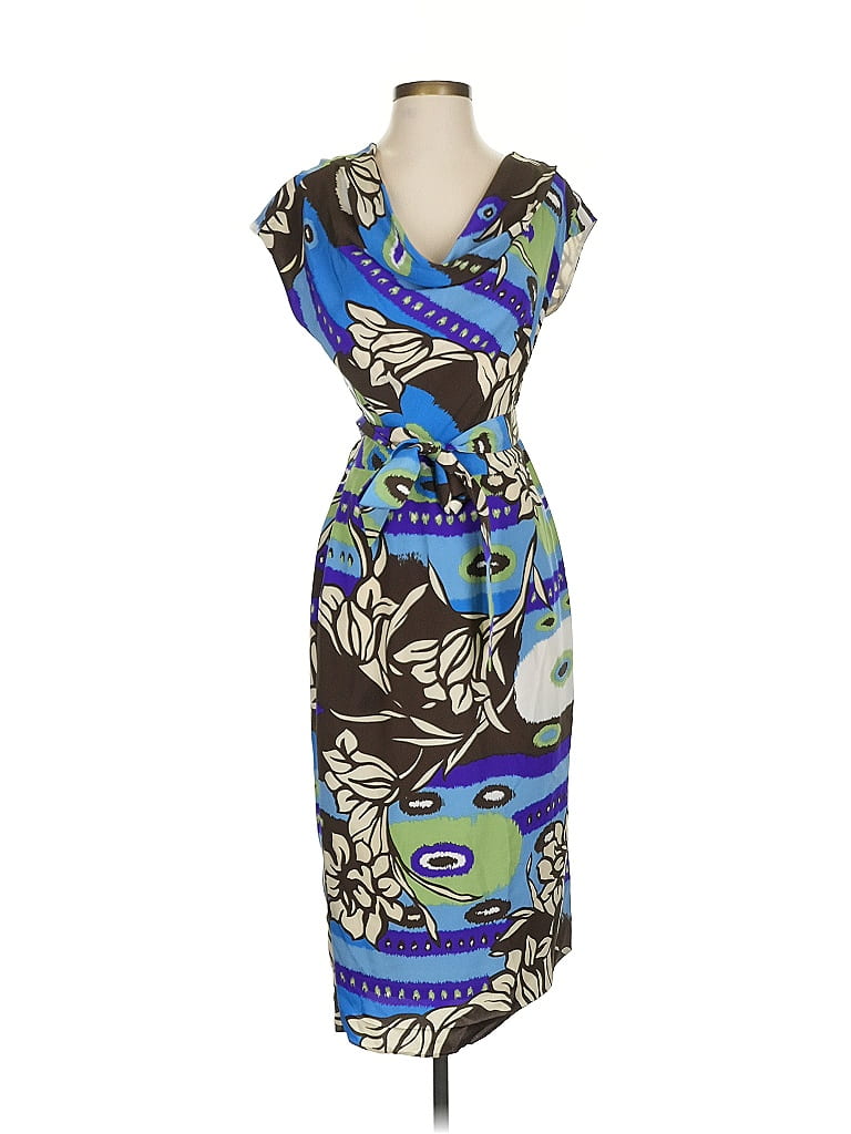 Robe Habsburg Anessa En Soie 100% - Taille 36 EU / 6 US / 40 IT - Rose - Manches Longues - Neuf