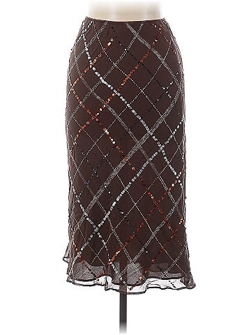 Easel Silk Skirt (view 2)
