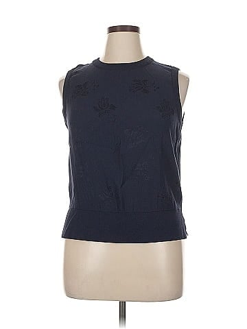 Ann Taylor Factory Sleeveless T-Shirt (view 1)