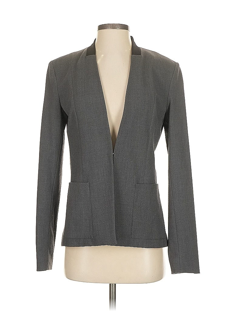 Pre-owned T Tahari Blazer Jacket In Gray