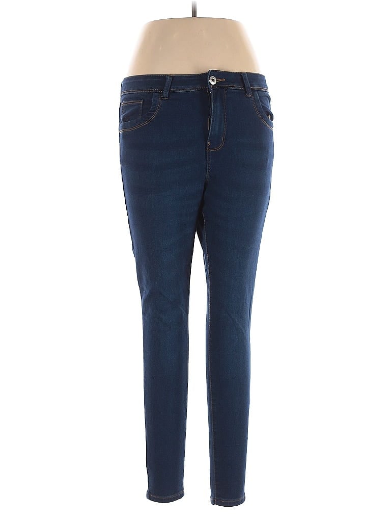 Pre-owned Denim Co Jeggings In Blue