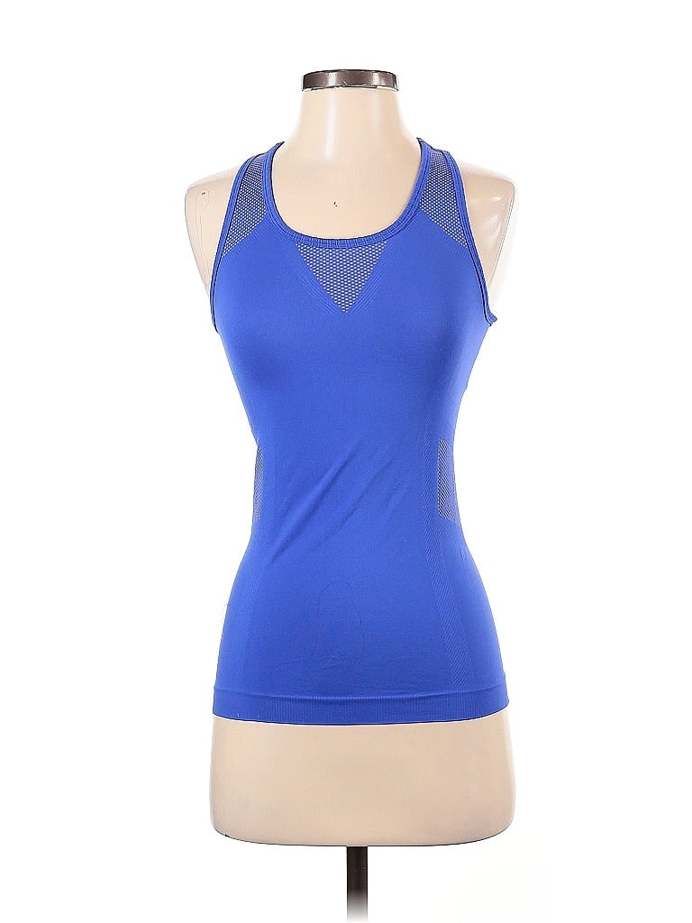 Pre-owned Ivy Park Active Tank Top In Blue