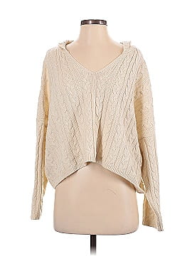 American Eagle Outfitters Ivory Pullover Sweater Size L