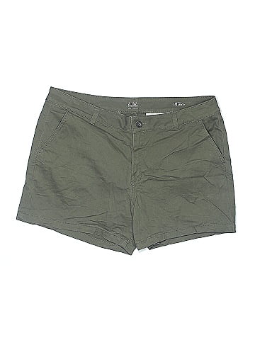 a.n.a. A New Approach Khaki Shorts (view 1)