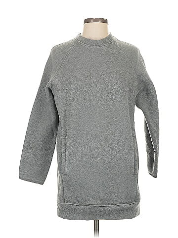 Acne Studios Fiera Fleece Sweatshirt Mini Dress (view 1)