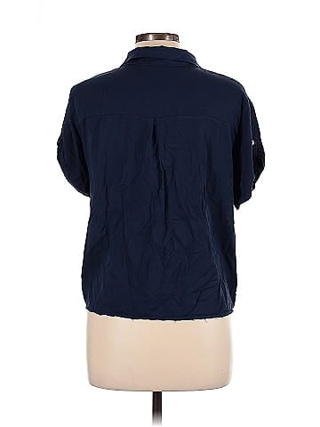 MADE IN ITALY Short Sleeve Blouse (view 2)