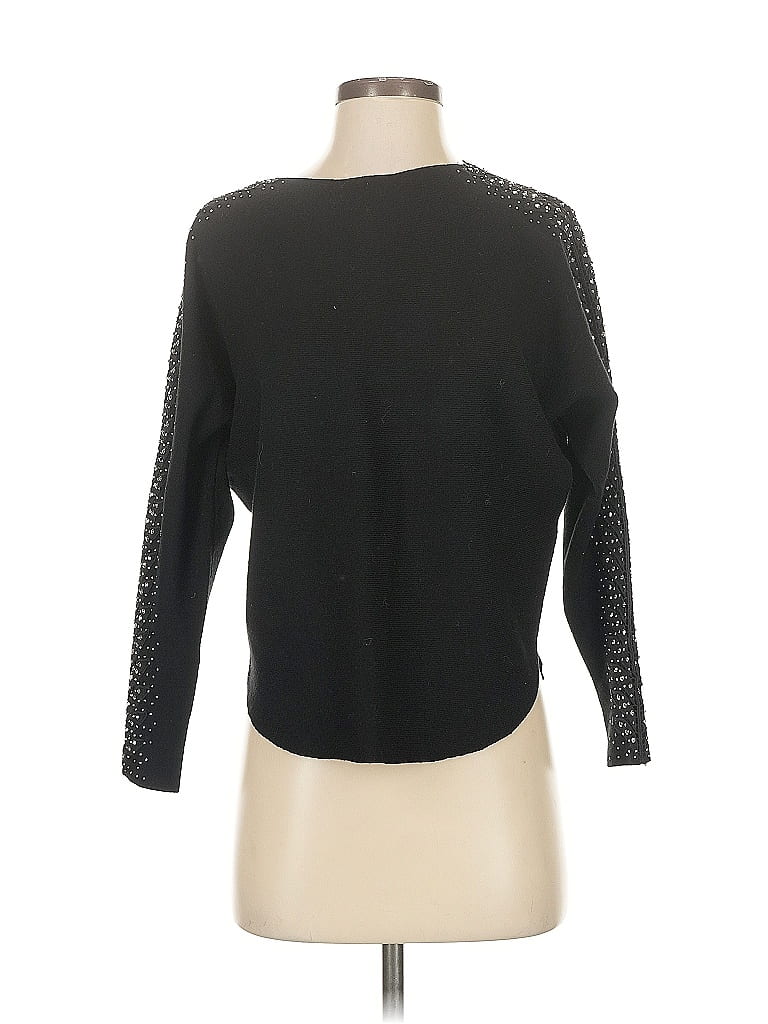 Pre-owned Liv Milano Cardigan Sweater In Black