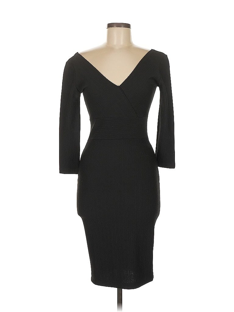 Pre-owned Assorted Brands Cocktail Dress In Black