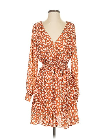 Peach Love Casual Dress (view 1)