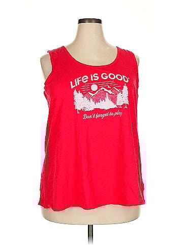 Life Is Good Sleeveless T-Shirt (view 1)