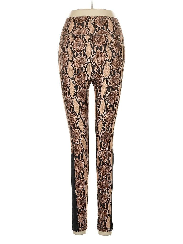 Pre-owned A.l.c. X Bandier Leggings In Gold