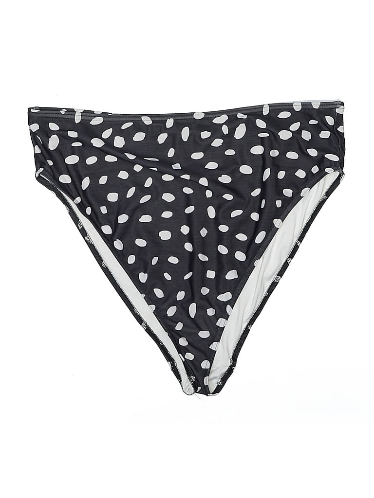 Pre-owned Asos Design Swimsuit Bottoms In Black