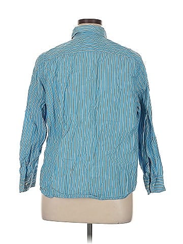 Jones New York Signature Long Sleeve Button-Down Shirt (view 2)