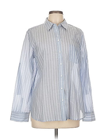 Ann Taylor Long Sleeve Button-Down Shirt (view 1)