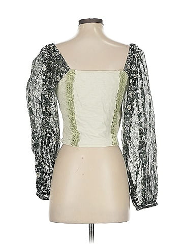 Forever That Girl for Anthropologie 3/4 Sleeve Blouse (view 2)