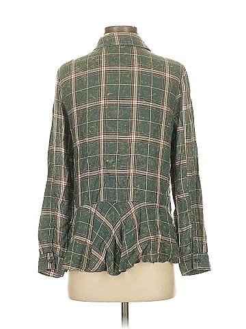 Mystree Long Sleeve Button-Down Shirt (view 2)