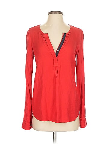 Three Dots Long Sleeve Blouse (view 1)