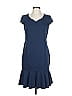Akris Punto Blue Casual Dress Size 10 - photo 1