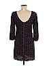 Paraella 100% Polyester Polka Dots Blue Casual Dress Size M - photo 2