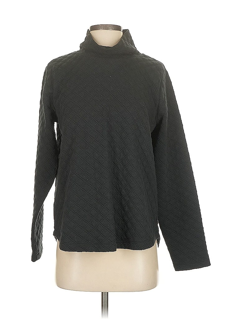 Pre-owned J.crew Factory Store Turtleneck Sweater In Gray