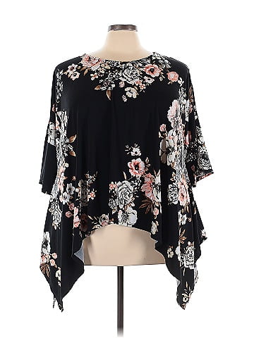 White Birch 3/4 Sleeve Blouse (view 1)