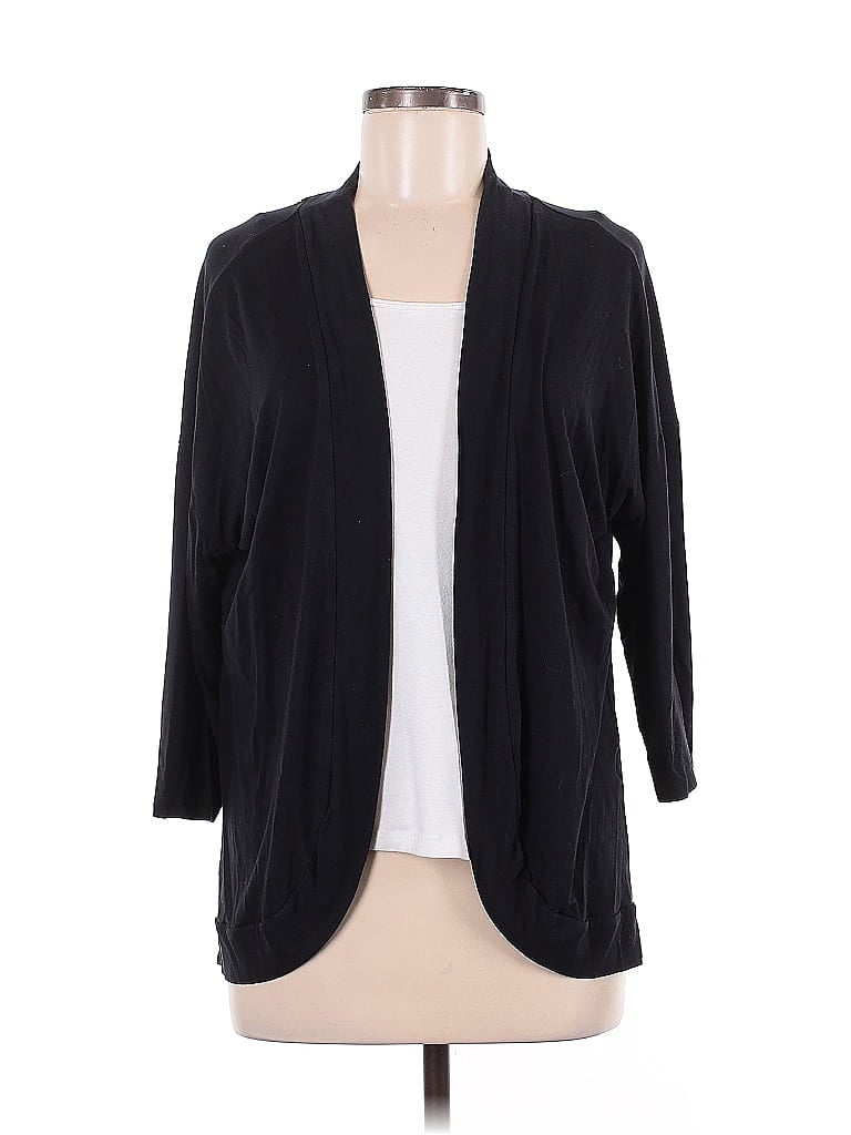 G by Giuliana Rancic Black Cardigan Size M - photo 1