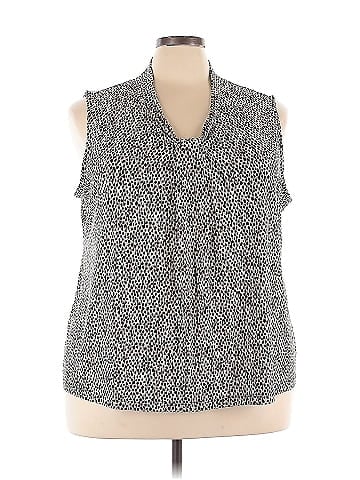 Dana Buchman Sleeveless Blouse (view 1)