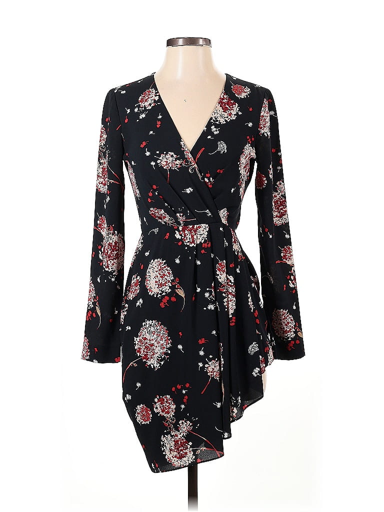 Pre-owned Slate & Willow Casual Dress In Black