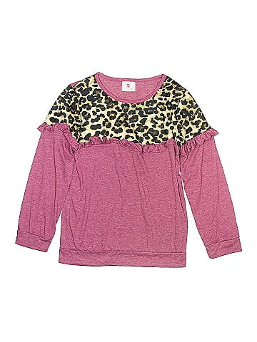 Ruffle Girl Long Sleeve T-Shirt (view 1)