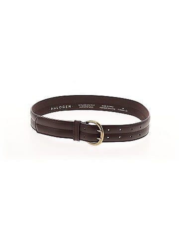 Halogen Leather Belt (view 1)