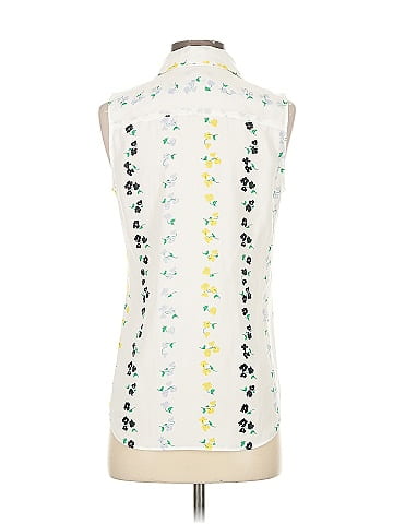 Ann Taylor Sleeveless Button-Down Shirt (view 2)