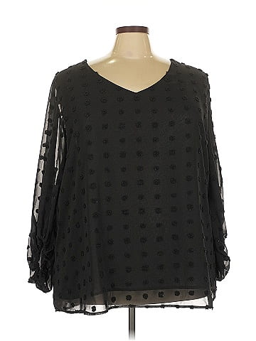 Oddi 3/4 Sleeve Blouse (view 1)