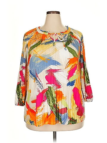 Investments 3/4 Sleeve Blouse (view 1)