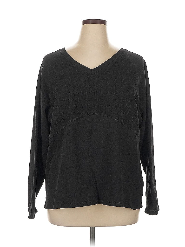 Pre-owned Assorted Brands Pullover Sweater In Black