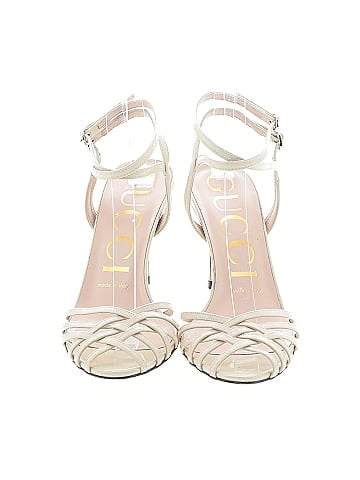 Gucci Vernice Crystal Sandals  (view 2)